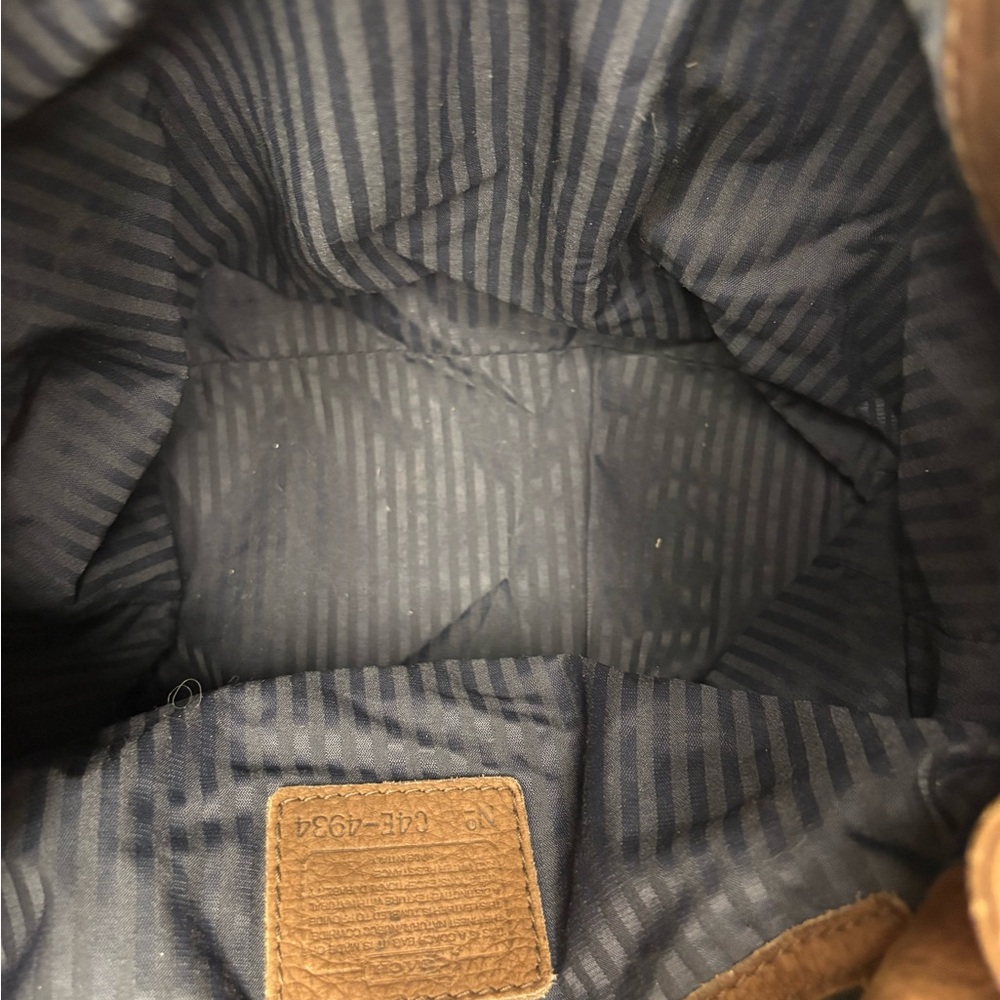Coach XL !! Vintage Sonoma Nubuc Backpack - Picture 7 of 7